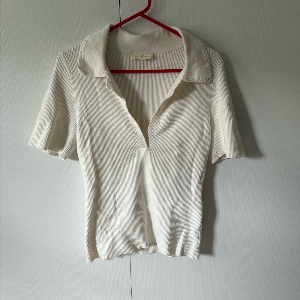 Sezane Eloy Jumper in Ecru, XL